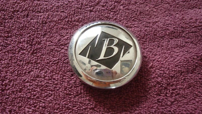 Black Ice Custom Wheel Center Cap Chrome Finish Black Logo C-VB7-C SJ807-07 - Image 1 of 4