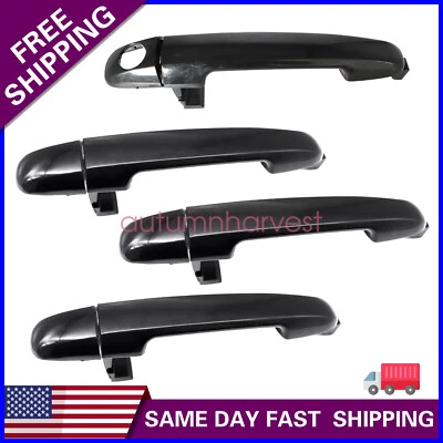 Pack de 4 Kit Manija Puerta Exterior Lado Derecho Izquierdo Hyundai Sonata 2006-2010 Foto 1 de 4