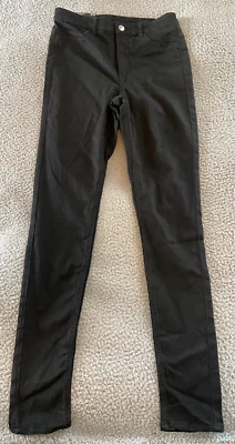 Pantalones para mujer Divided By H&M negros súper ajustados cintura alta talla 6 nuevos con etiquetas Foto 1 de 4