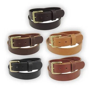 Funda para pistola de trabajo de cuero resistente de 1 1/4" para hombre Amish hecha a mano - Imagen 1 de 17