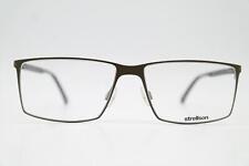 Glasses STRELLSON ST5010 Metallic Black Oval Frames Eyeglasses New