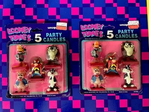 1990 Vintage Looney Tunes 3" Candles RARE Figures - Picture 1 of 1