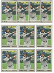 x10 WANDER FRANCO 2019 Topps Heritage #1 Baseball Rookie Card RC lot/set Rays!!! - Picture 1 of 3