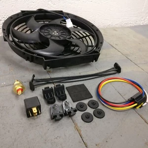2010 Chevrolet Malibu 10 Inch Black Radiator Fan electric cooling housing bundle - Picture 1 of 6