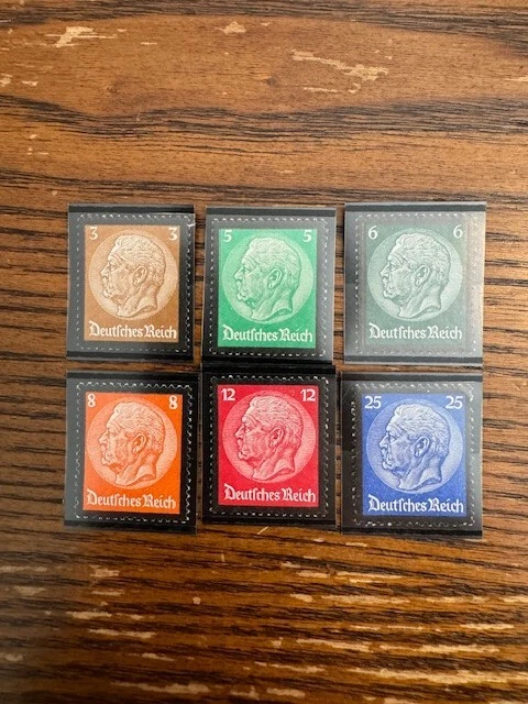 Germany stamps MNH SC#436-41 (1934) F/VF Single SCV $115.00 - Image 1 of 1