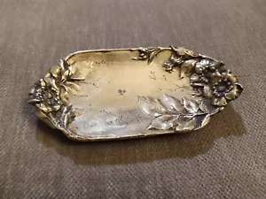 Vide Poche en Bronze Ancien signé . - Imagen 1 de 6