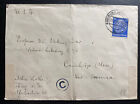 1940 Freiburg Germany Censored Airmail Cover To Cambridge MA Usa
