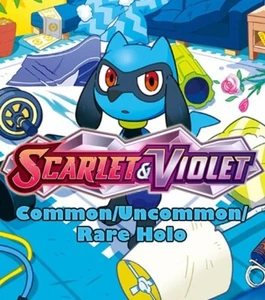 PICK YOUR CARD! Scarlet & Violet - Common/Uncommon/Rare Holo - Picture 1 of 188