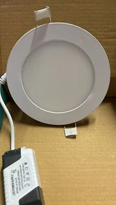 6W 12W 18W LED cool white Recessed Ceiling Flat Panel Down Light Ultra slim 1 pc - Picture 1 of 9