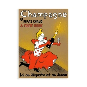 Stampa su Tela su Carta Poster o Quadro Got Jean-Pierre Hommage a Lautrec - Picture 1 of 2