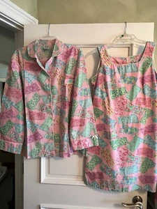VGUC Lilly Pulitzer Top (?PJ) - Sunset Pink Shifts On Shift, Sz L - Unisex, RARE - Picture 1 of 12