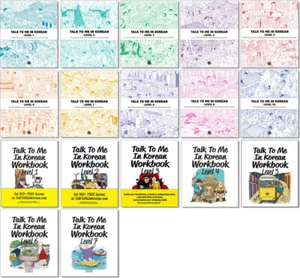 Korean Language Hangul Study Book Talk To Me In Korean 1~10 & Workbook 1~9 Set - Picture 1 of 1