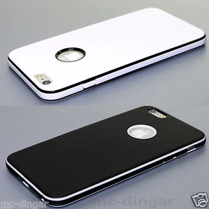 UltraThin Slim Design Soft Rubber Matte PC Bumper Case Cover For iPhone 6 4.7" - Picture 1 of 15