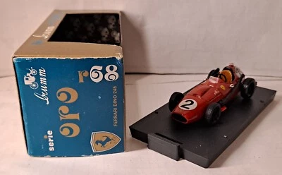 2237. BRUMM R068 Ferrari D246 G.P. Gran Bretagna (1958) 2°Mike Hawthorn. Oro box - Immagine 1 di 4