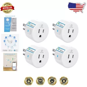Versatile Smart Plug - 5GHz/2.4GHz WiFi, Compatible with Alexa & Google Home - Picture 1 of 10