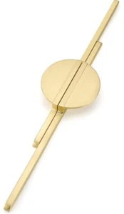 2 Pack/Brushed Gold Cabinet Pulls Semicircle Cabinet Pulls Half Moon Cabinet … - Picture 1 of 3