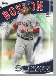 2019 Topps Mookie Betts Highlights card # MB-7 Boston Red Sox - Picture 1 of 1