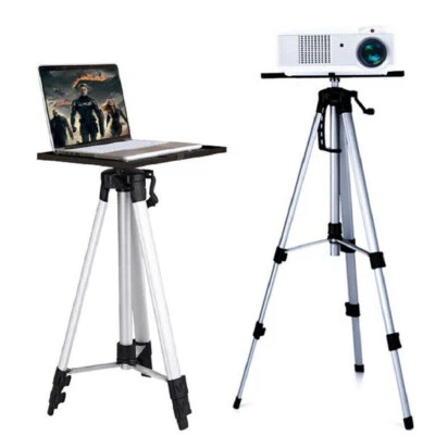 Laptop DJ Projector Tripod Stand with Tray Alloy Floor Stand Adjustable Height  - Image 1 of 4