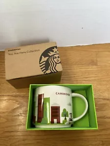 Starbucks Cambridge You Are Here Collection 2015 Coffee Mug Cup New In Box! - Picture 1 of 6