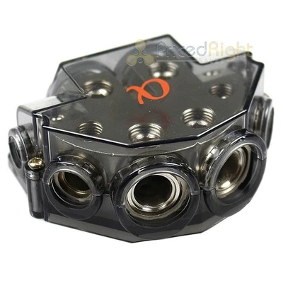 Alphasonik Distribution Block 2 In (1/0 or 2) & 6 Out (1/0 or 2 or 4 or 8) AWG - Image 1 of 4