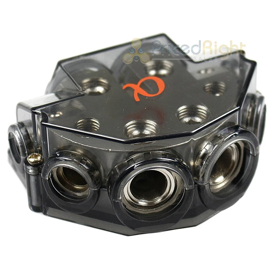 Alphasonik Distribution Block 2 In (1/0 or 2) & 6 Out (1/0 or 2 or 4 or 8) AWG - Image 1 of 4