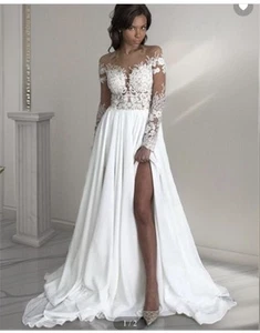 Wedding Dress Woman Size 16 - Picture 1 of 5