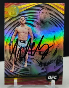 Michael Chandler AUTO 2023 Chronicles UFC Illusions Beckett BAS COA On-Card - Picture 1 of 2