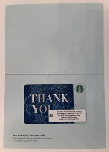 Biglietto aziendale Starbucks 2015 grazie Natale con supporto serie 6118 - Foto 1 di 3