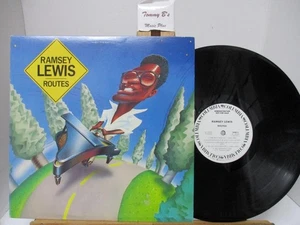 RAMSEY LEWIS-ROUTES LP Columbia Promo White Label JC 36423 Mastered By Capitol - Picture 1 of 8