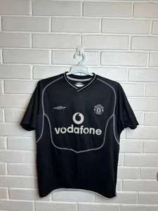 Umbro Manchester United Herren Fußball Football Trikot Gr. XS schwarz Vintage Shirt - Bild 1 von 13