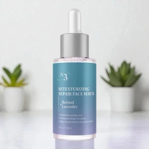 No.3 Retexturizing Repair Face Serum by N3 Beauty Retinol + Lavender 2 Fl. Oz. - Bild 1 von 3