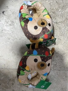 Size 11-12 Kids Holiday Squishmallows Slippers NEW Adult 11/12 - Picture 1 of 4