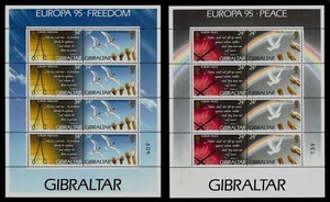 GIBILTERRA 1995 Europa 2 MF MNH** - Imagen 1 de 1