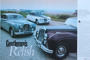 Original CC 2002 extracted mag article ARMSTRONG, DAIMLER SPORTSMAN & JAGUAR Mk9 - Picture 1 of 2