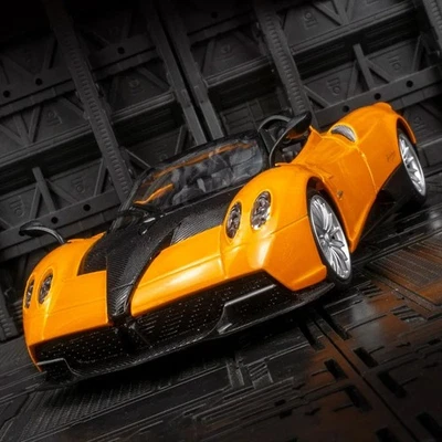 1:24 Pagani Huayra Diecast Aleación Coche Modelo Vehículo Coleccionable Luz Sonido Regalo Foto 1 de 4