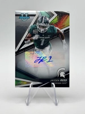 2022 Bowman U Best Chrome Jayden Reed Autograph #BA-JR - Image 1 of 2