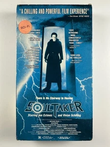 Soultaker VHS Horror Occult Joe Estevez Robert Z'Dar AIP Studios 1990 - Picture 1 of 6