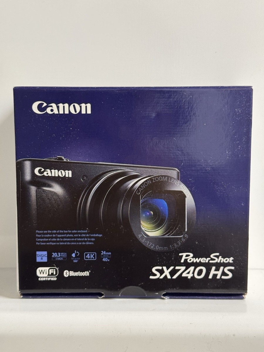 ✩新品/未使用✩ Canon PowerShot SX740 HS BK ✩新品/未使用✩ Canon PowerShot SX740 HS BK - メルカリ