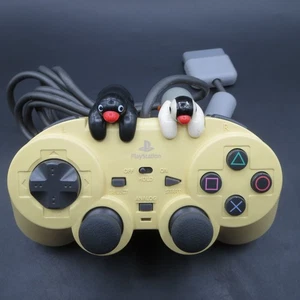 PlayStation 1 Analog Controller ASCII Pad Pingu Version White OEM Japan Made - Picture 1 of 10