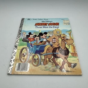 Mickey Mouse "Those Were The Days" Golden Book 100-61 - Picture 1 of 2
