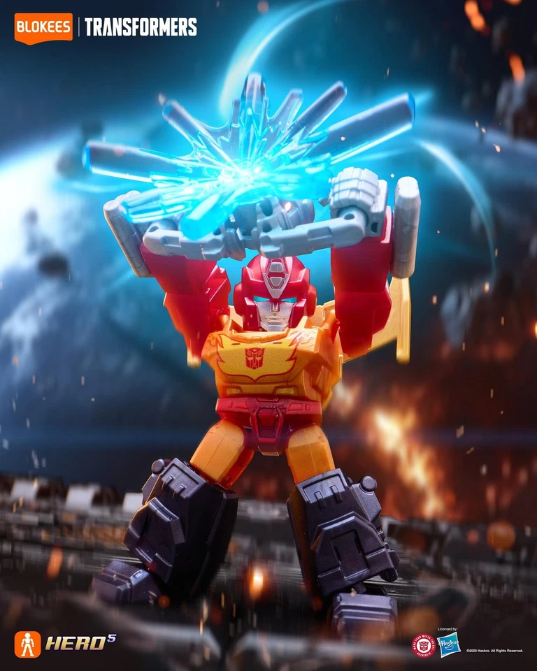 Blokees Transformers Rodimus Prime Especial Galaxy Defender Versión 4 Foto 1 de 4