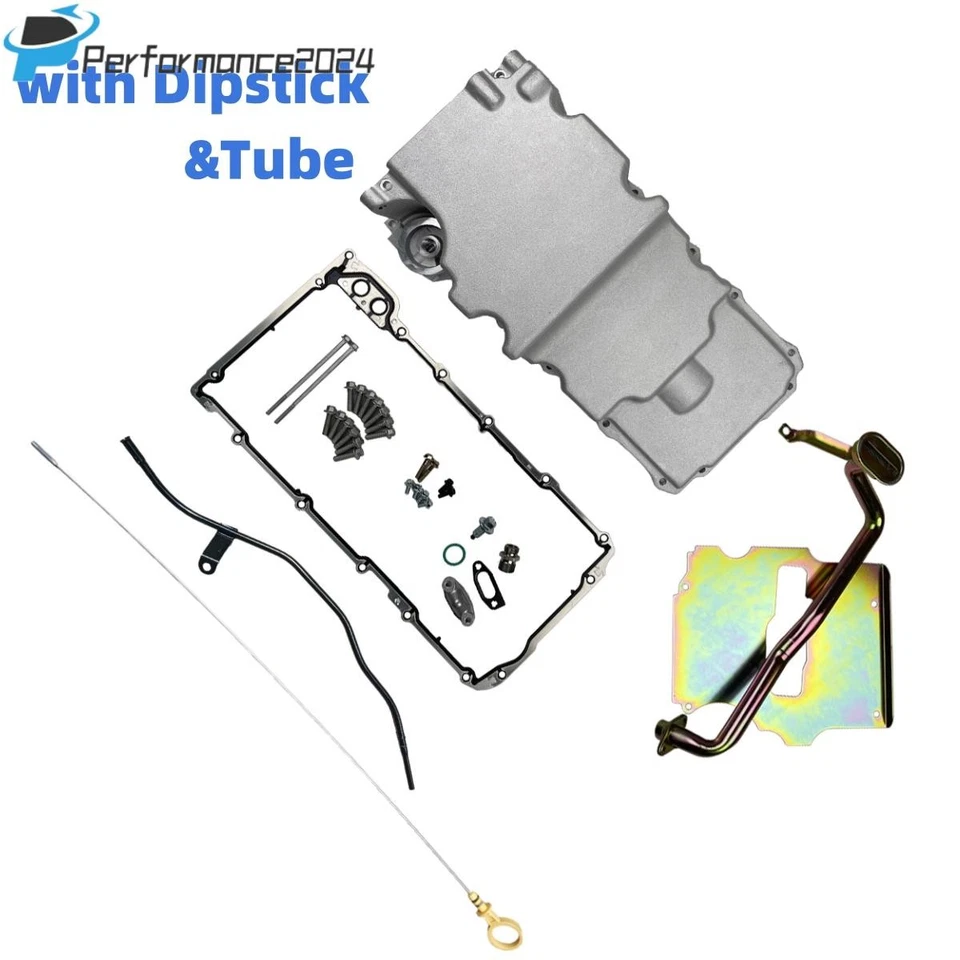 Kit de cárter de aceite Ls motor perfil bajo para LS1 LS2 LS3 4,8 L 5,3 L 6,0 L 6,2 L trasero 302-2 Foto 1 de 4