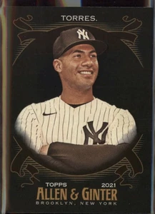Gleyber Torres - 2021 Topps Allen & Ginter X #131 New York Yankees - Foto 1 di 2