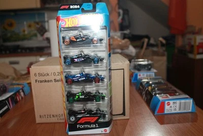HOT WHEELS MULTIPACK 5 FORMULA 1 - HOT WHEELS 2025 - SCALA 1/64 - Immagine 1 di 4