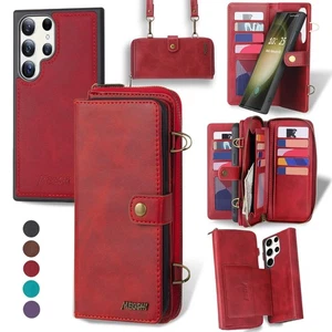 for Samsung Galaxy S23 Ultra Wallet Case,Multi-Function Wallet Case, Detachab... - Picture 1 of 7