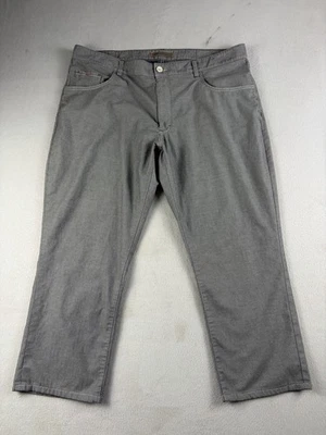 Pantalones Robert Graham para hombre talla 40x24 gris geométrico algodón casual recto Foto 1 de 4