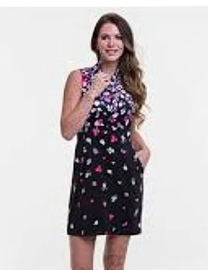 EP New York Womens Sleeveless Floral Print Golf Dress Small - Picture 1 of 4