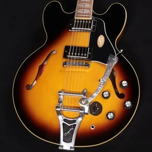 Epiphone Inspired by Gibson ES-345 Varitone with Bigsby Vintage Sunburst S N:250 - Picture 1 of 10