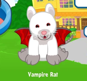 Webkinz Classic Vampire Rat PROMO Pet Code Only - Picture 1 of 1