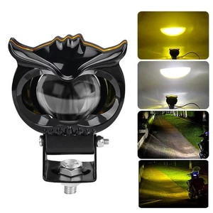 Waterproof Motorcycle Auxiliary Light with Flashing Signals for Visibility - Picture 1 of 7